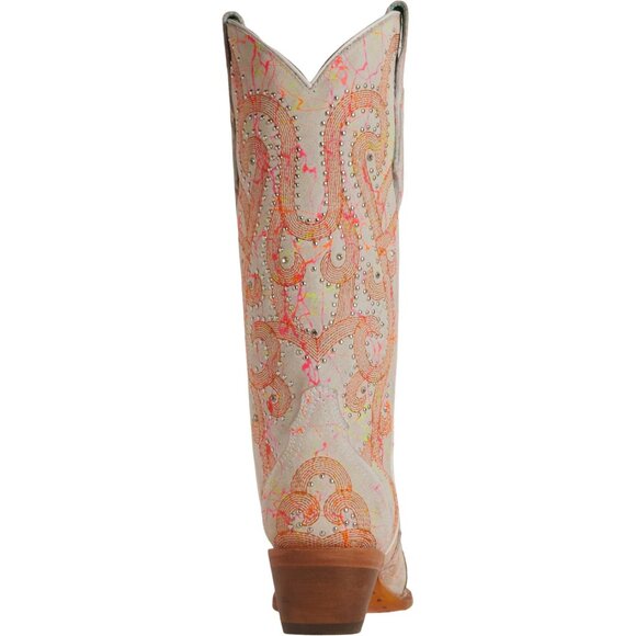 **CORRAL Overlay and Embroidery Western Boots with Studs and Crystals** - Picture 7 of 8